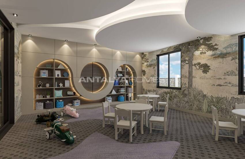 Alanya Oba'da Şehir ve Doğa Manzaralı Satılık Daireler 28