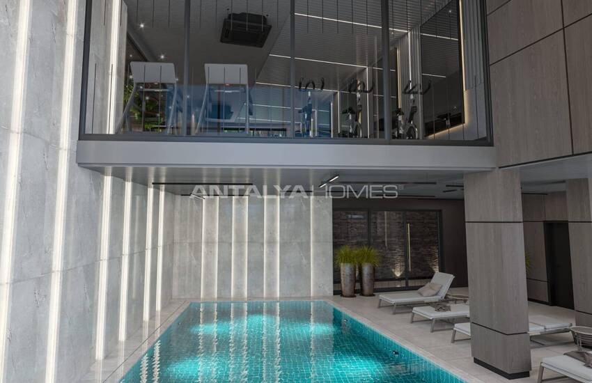 Alanya Oba'da Şehir ve Doğa Manzaralı Satılık Daireler 12