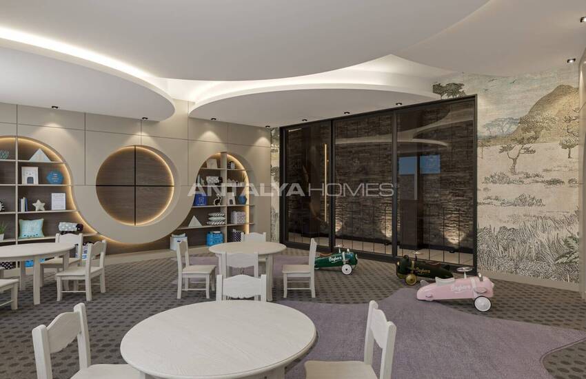 Alanya Oba'da Şehir ve Doğa Manzaralı Satılık Daireler 27