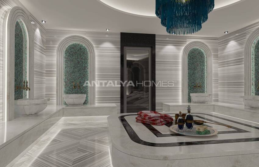 Alanya Oba'da Şehir ve Doğa Manzaralı Satılık Daireler 24