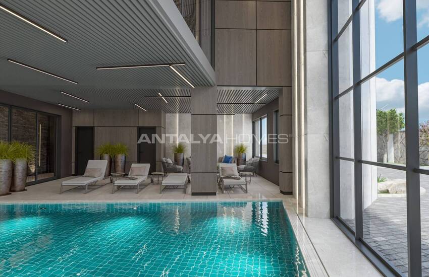 Alanya Oba'da Şehir ve Doğa Manzaralı Satılık Daireler 13