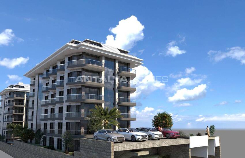 Appartements Spacieux Vue Mer À Alanya Mahmutlar 1