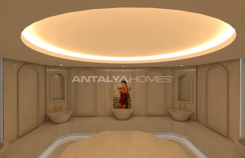 Просторные Квартиры с Видом на Море в Аланье, Махмутлар 18