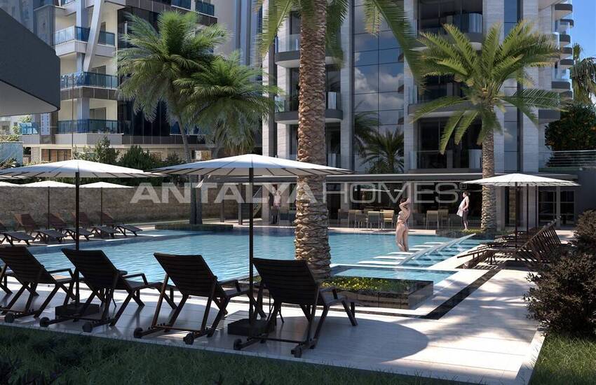 Sea View Spacious Apartments in Alanya Mahmutlar 3