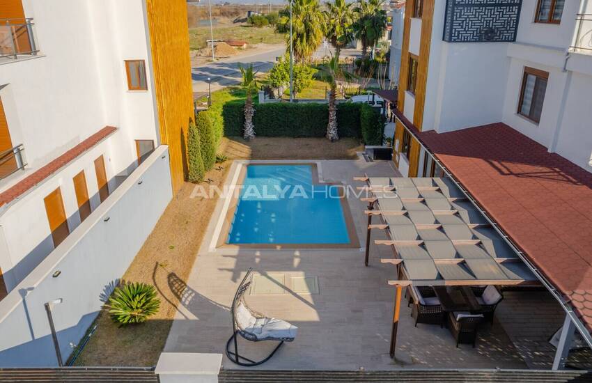 Fullt Möblerat Parhus Med Privat Pool I Kadriye 5