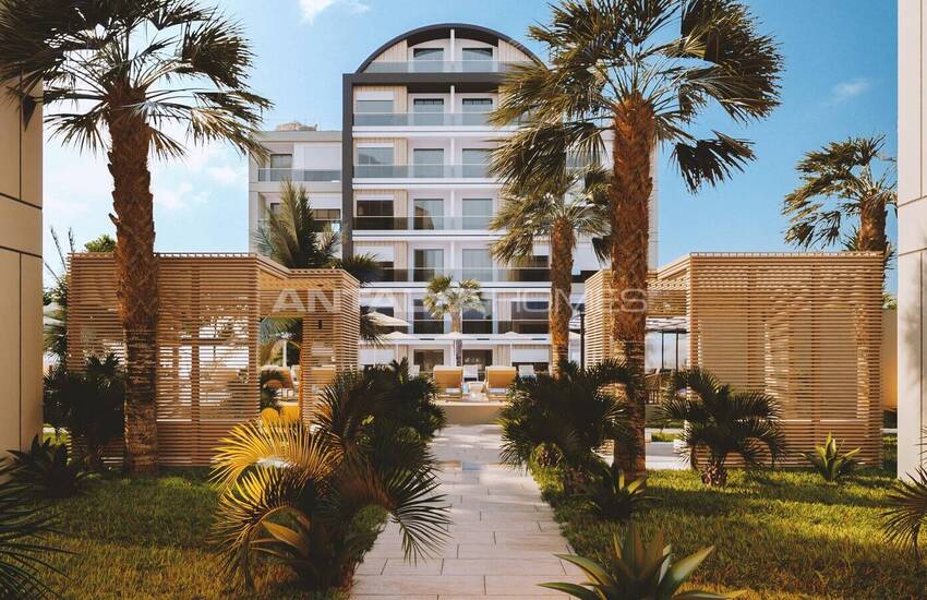 Lägenhet Med 1 Sovrum I Ett Komplex Med Pool I Antalya Altintas 3