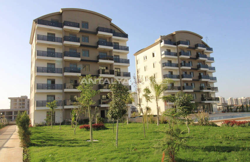 1 Slaapkamer Appartement In Complex Met Zwembad In Antalya Altintas