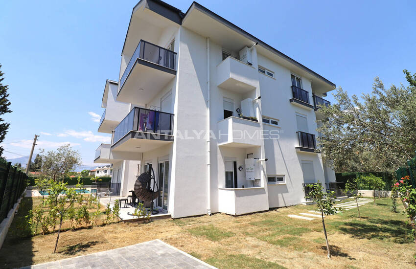 شقق تدفئة أرضية في مجمع مع مسبح في أنطاليا 1