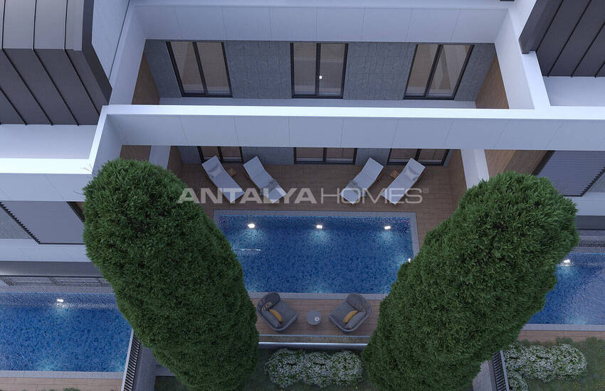 فيلا حديثة مع مسبح تدفئة تحت البلاط في دوشمالتي ينيكوي 1