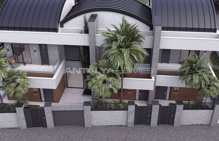 فيلا حديثة مع مسبح تدفئة تحت البلاط في دوشمالتي ينيكوي 5