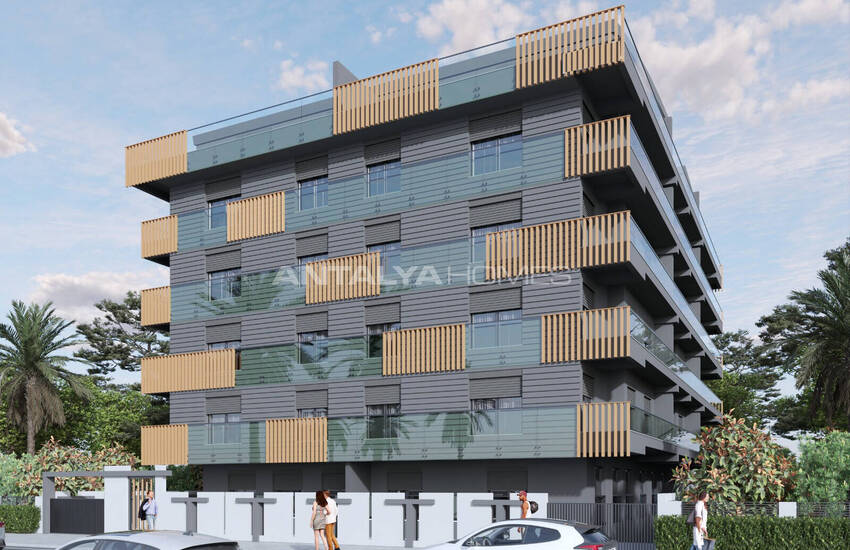 Nieuwe Appartementen Dichtbij De Zee En Het Stadscentrum Van Antalya