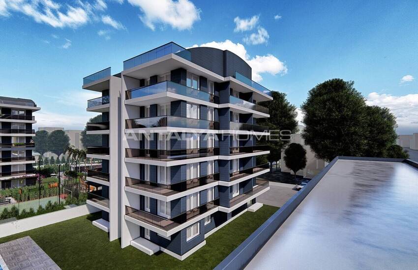 Просторные Квартиры-Дуплекс в Проекте с Бассейном в Анталии 2