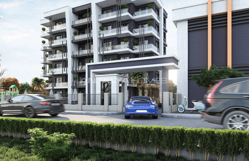 شقق حديثة مع حديقة واسعة في مجمع مع مسبح في أكسو ألتيناش 1