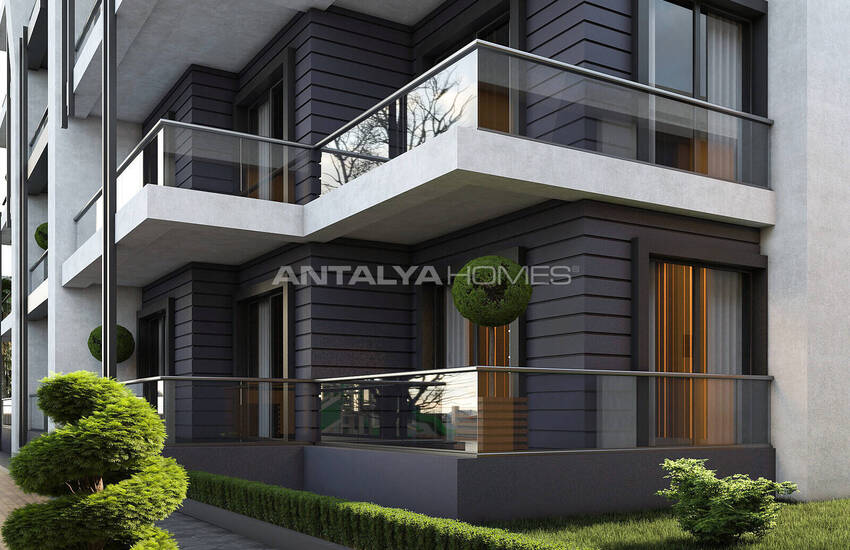 شقق حديثة مع حديقة واسعة في مجمع مع مسبح في أكسو ألتيناش 6