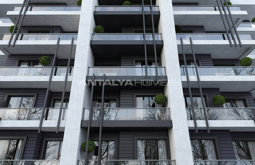 شقق حديثة مع حديقة واسعة في مجمع مع مسبح في أكسو ألتيناش 7