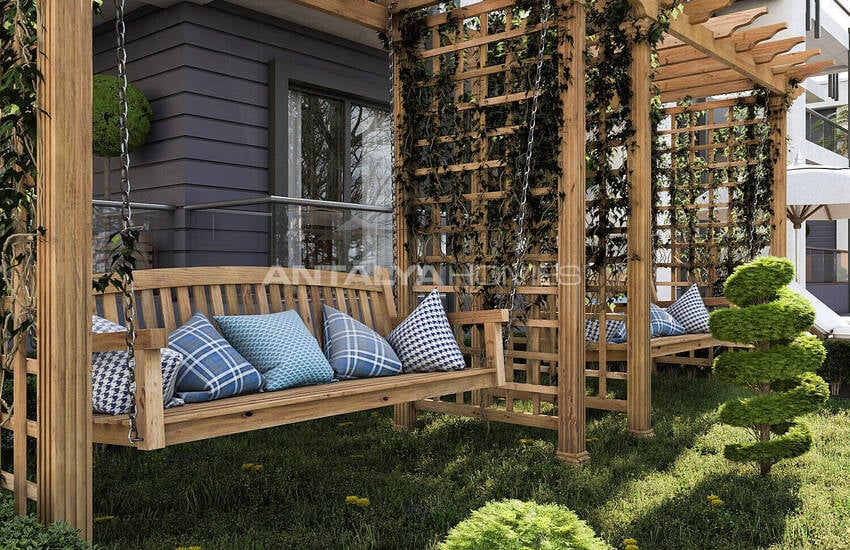 شقق حديثة مع حديقة واسعة في مجمع مع مسبح في أكسو ألتيناش 8