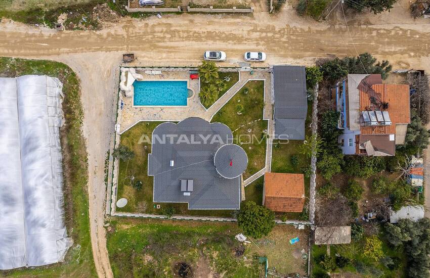 Fully Furnished Mansion with Private Pool in Kadriye Belek 26