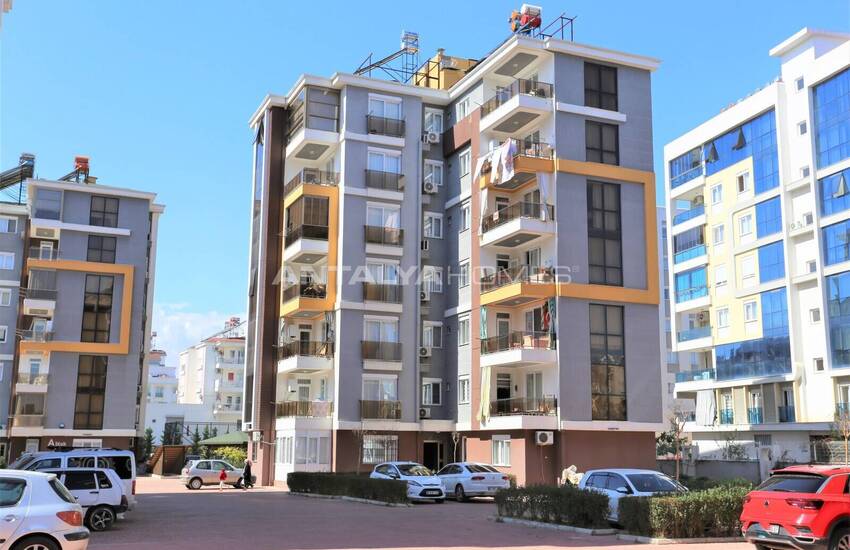 Квартира в Комплексе с Охраной и Бассейном в Анталии, Кепез 3