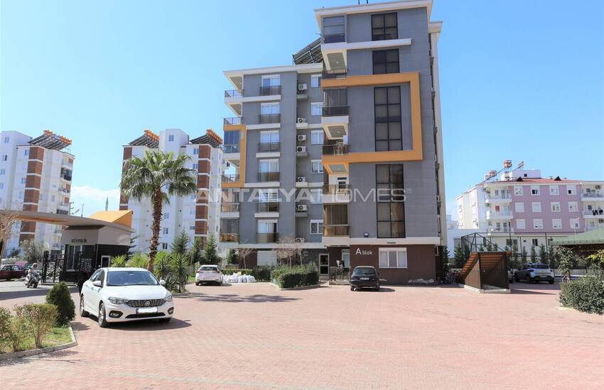 Квартира в Комплексе с Охраной и Бассейном в Анталии, Кепез 2