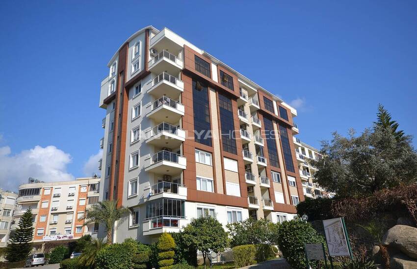 آپارتمان مبله شیک با منظره دریا در آلانیا، آنتالیا 1