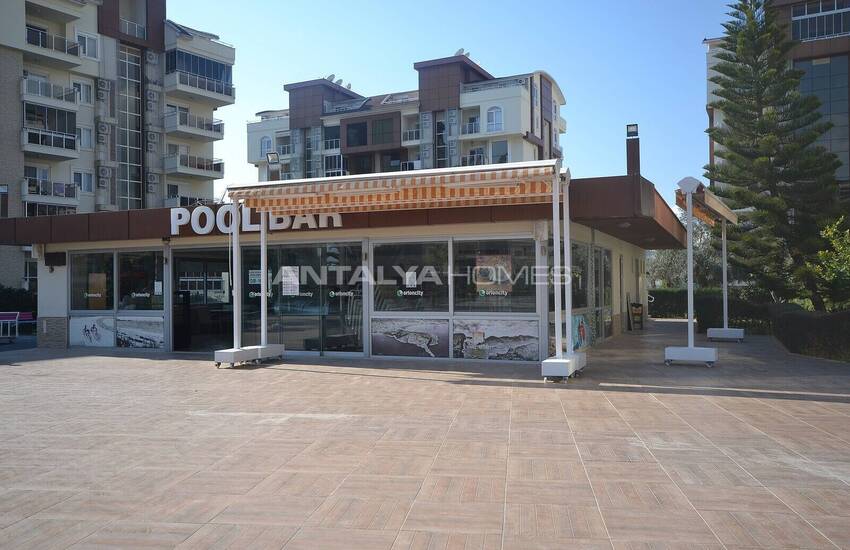 آپارتمان مبله شیک با منظره دریا در آلانیا، آنتالیا 3