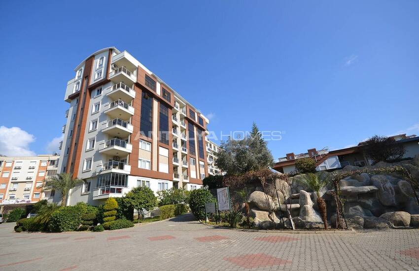 آپارتمان مبله شیک با منظره دریا در آلانیا، آنتالیا 4