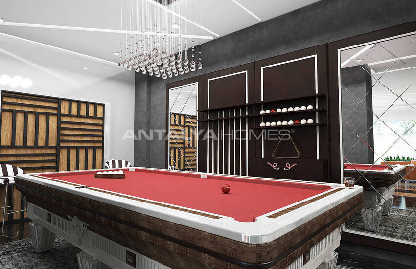 آپارتمان لوکس در یک مجتمع هتلی در آلانیا 11