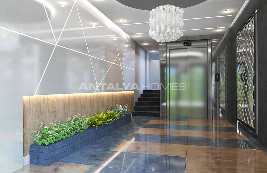 آپارتمان لوکس در یک مجتمع هتلی در آلانیا 13