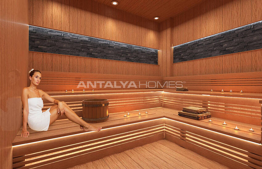 آپارتمان لوکس در یک مجتمع هتلی در آلانیا 14