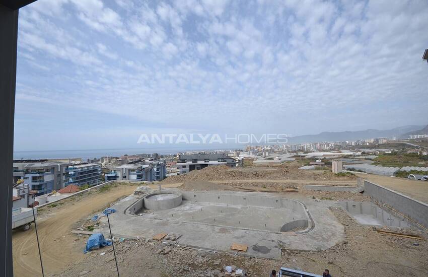 آپارتمان لوکس در یک مجتمع هتلی در آلانیا 9