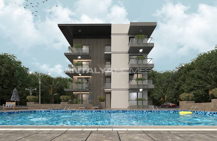 Lägenheter Med Utomhuspool På En Plats I Altıntas Aksu 2