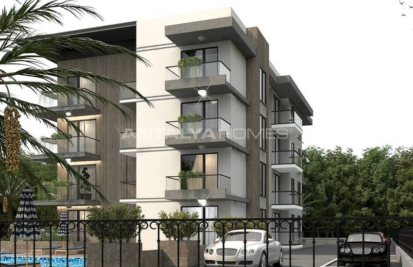 Lägenheter Med Utomhuspool På En Plats I Altıntas Aksu 4