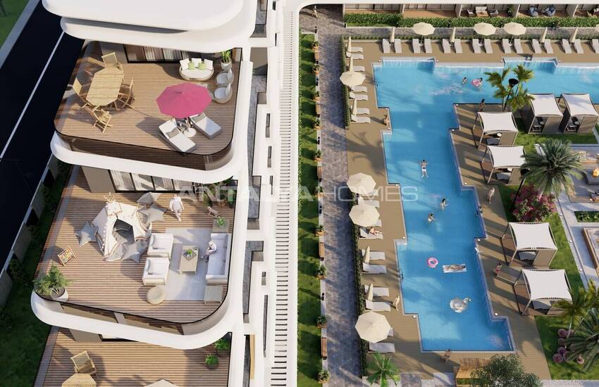Antalya Altıntaş'ta Lüks Konseptli Sitede Modern Daireler 12