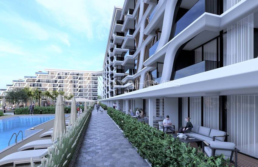 Moderne Wohnungen In Einem Neuen Luxus-komplex In Aksu Antalya 11