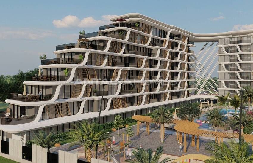 Moderne Wohnungen In Einem Neuen Luxus-komplex In Aksu Antalya 6