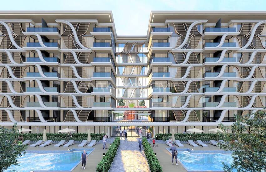 Moderne Wohnungen In Einem Neuen Luxus-komplex In Aksu Antalya 10