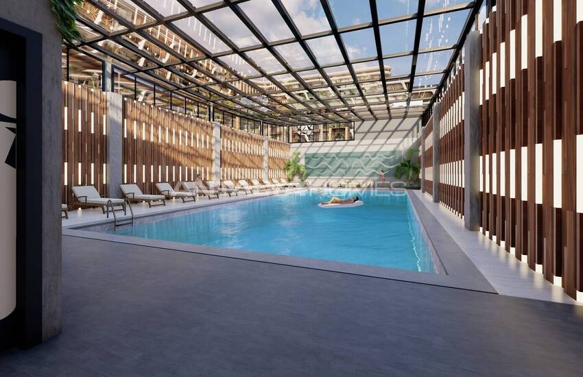 Moderne Wohnungen In Einem Neuen Luxus-komplex In Aksu Antalya 32