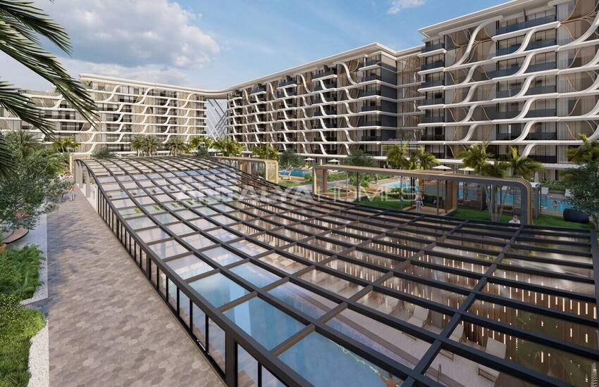 Modern Apartments in a New Luxury Complex in Aksu Antalya