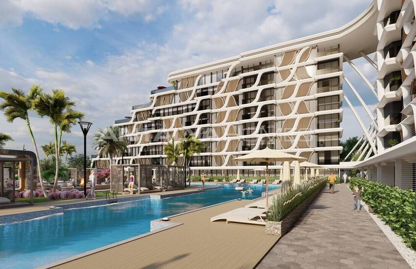 Moderne Wohnungen In Einem Neuen Luxus-komplex In Aksu Antalya 1
