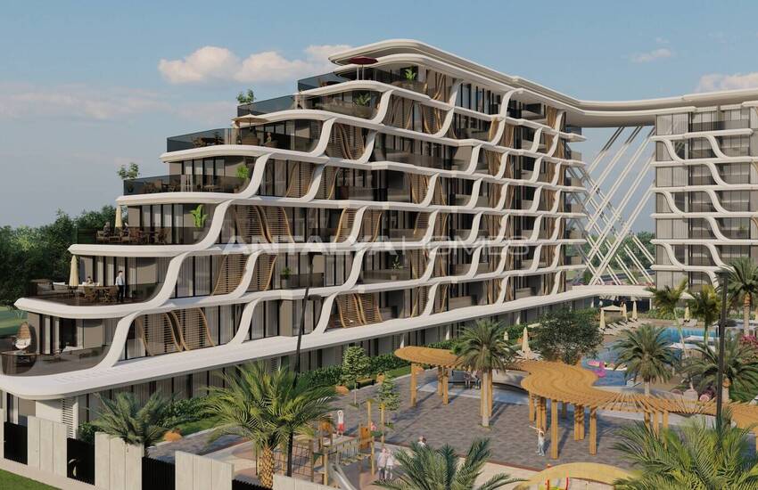 Moderne Wohnungen In Einem Neuen Luxus-komplex In Aksu Antalya 6