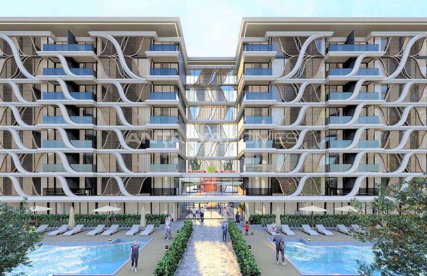 Moderne Wohnungen In Einem Neuen Luxus-komplex In Aksu Antalya 10