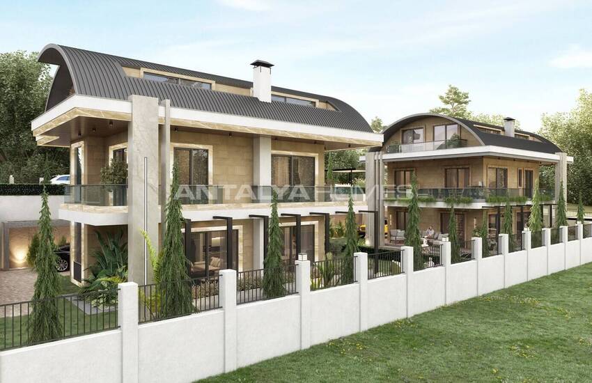 Detached Houses Offering Quality Lifestyle in Alanya Tepe