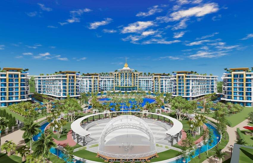 Luxe Appartement Van 5-sterren Hotelconceptproject In Alanya 1