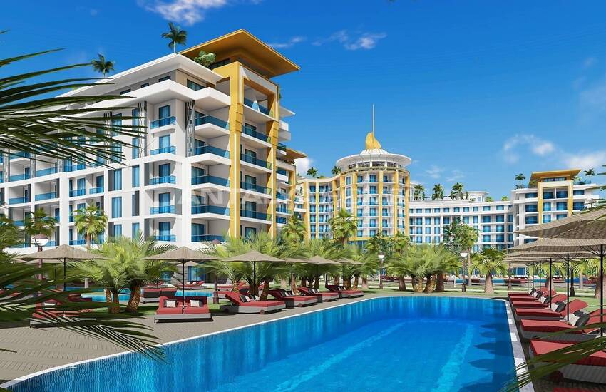 Luxe Appartement Van 5-sterren Hotelconceptproject In Alanya 11