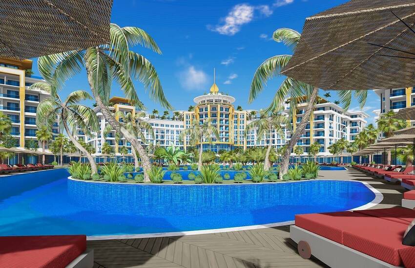 Luxe Appartement Van 5-sterren Hotelconceptproject In Alanya 15