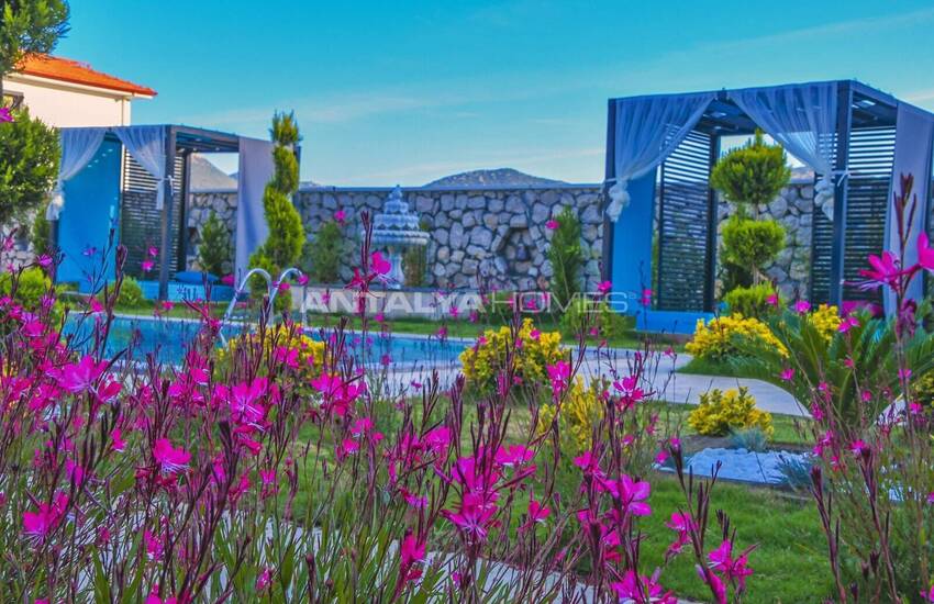 2+1 Isolerad Villa Med Utrustad Inredning På 1876 M² Mark I Kas Kalkan 10