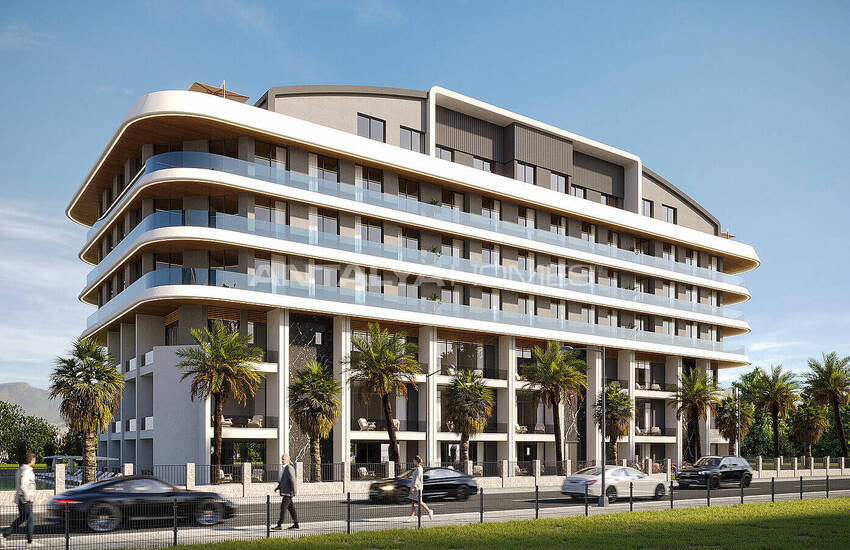 Antalya Hurma'da Güvenlikli Vista Bella Projesi'nde Daireler