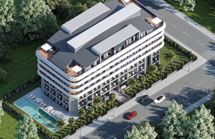 Konyaaltı Hurma'da Havuzlu Vista Concept'te Lüks Daireler 6