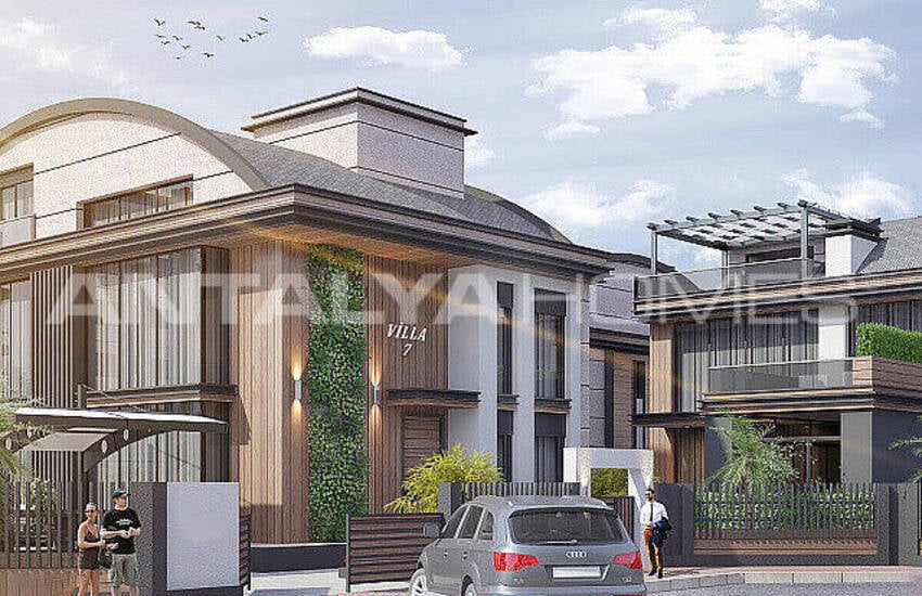 Villen Mit Fußbodenheizung Und Aufzug In Antalya Dosemealti 2