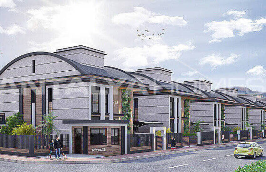 Villen Mit Fußbodenheizung Und Aufzug In Antalya Dosemealti 3